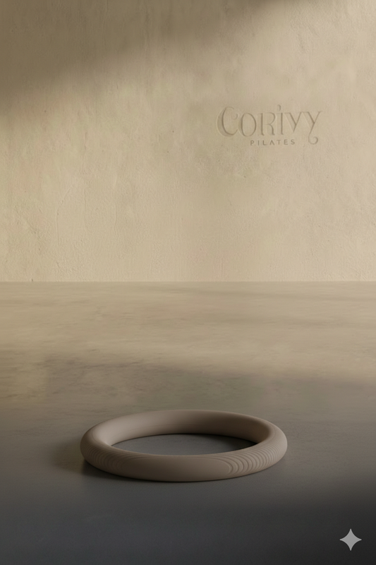 Bague haltère en silicone et fonte